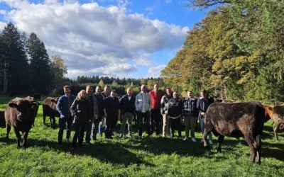 Mit Partnern bei Westerberger Fullblood Wagyu